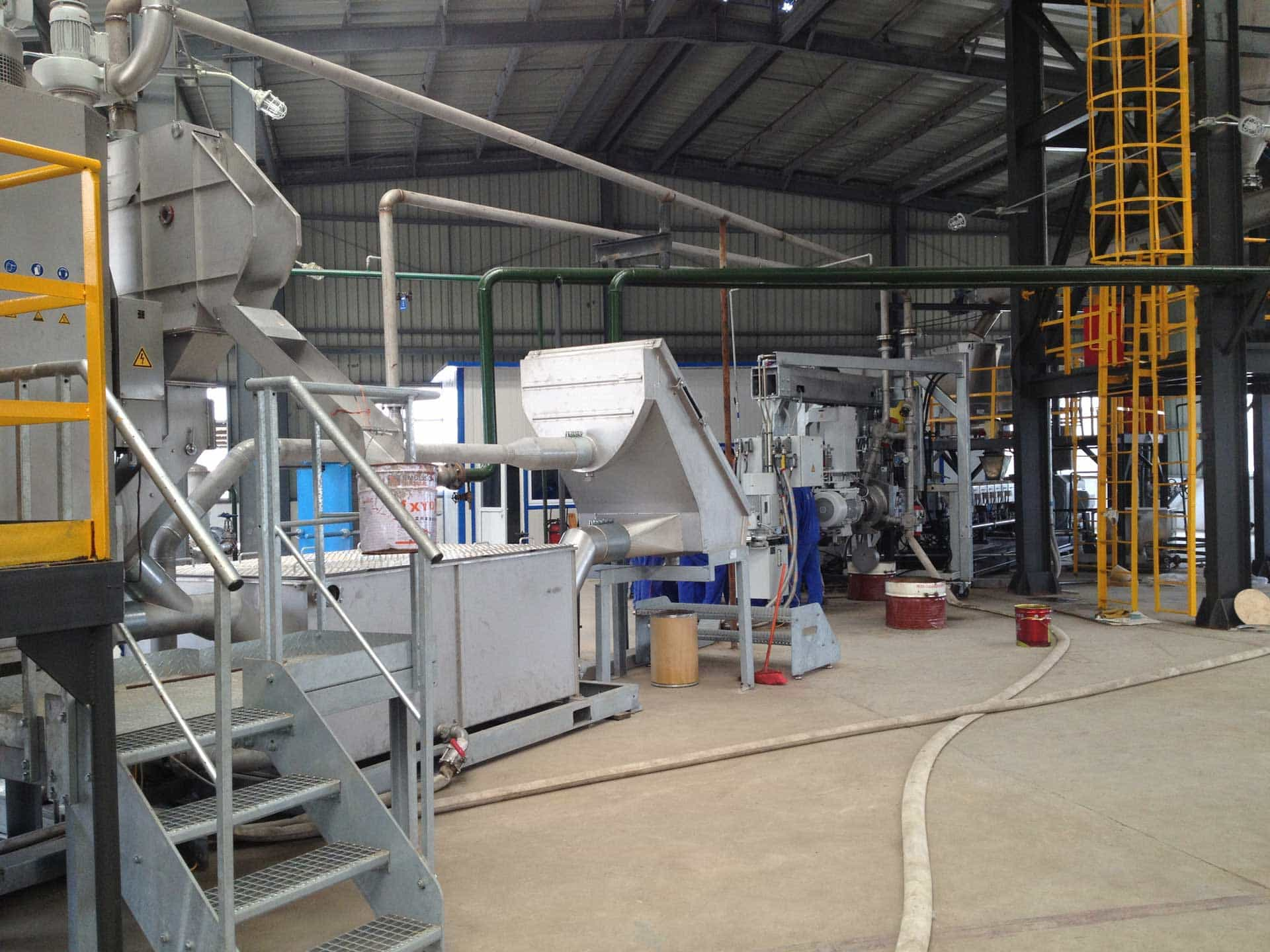 10,000-ton PPR pipe material underwater pelletizing production line