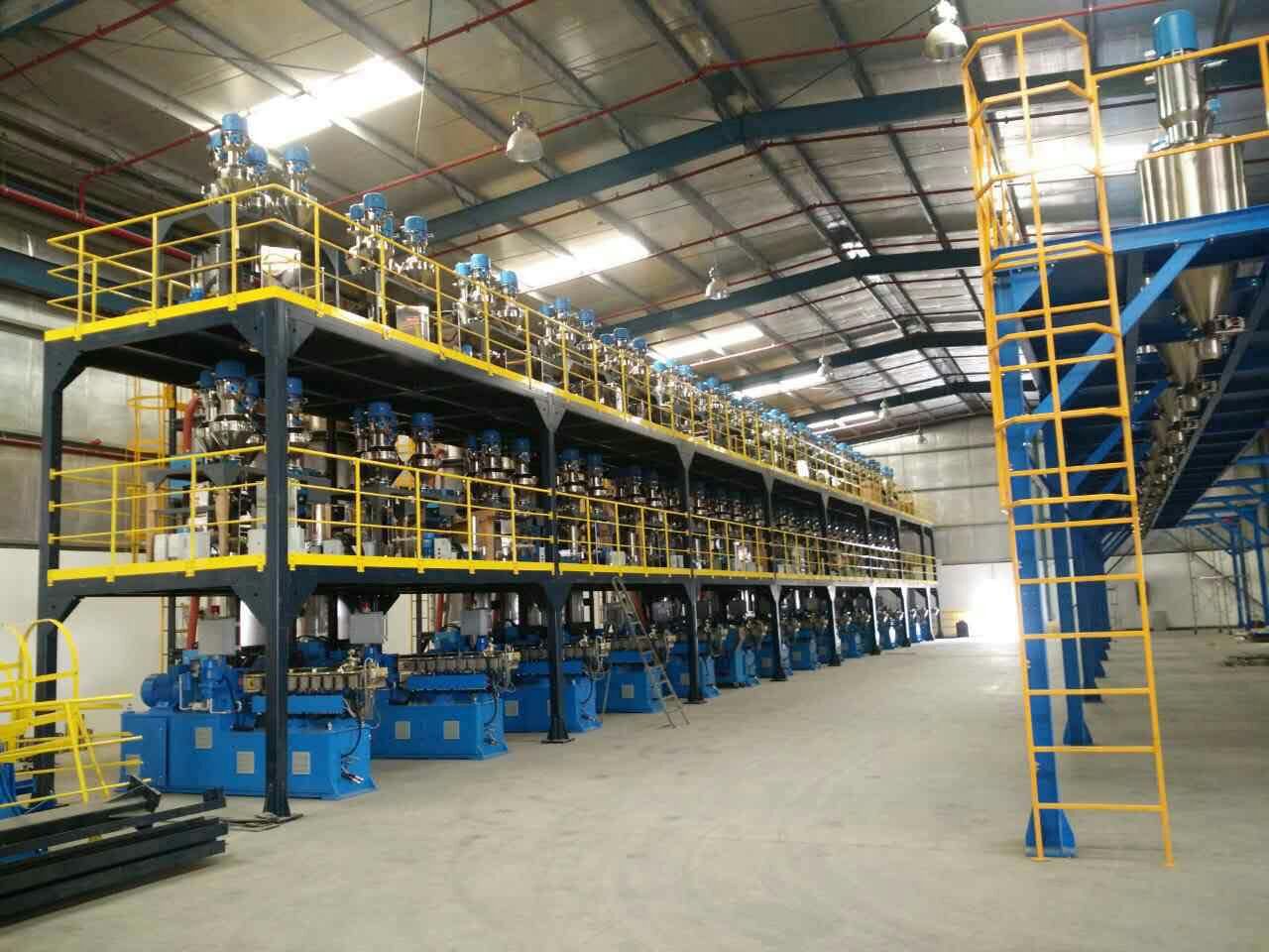 Color masterbatch production line