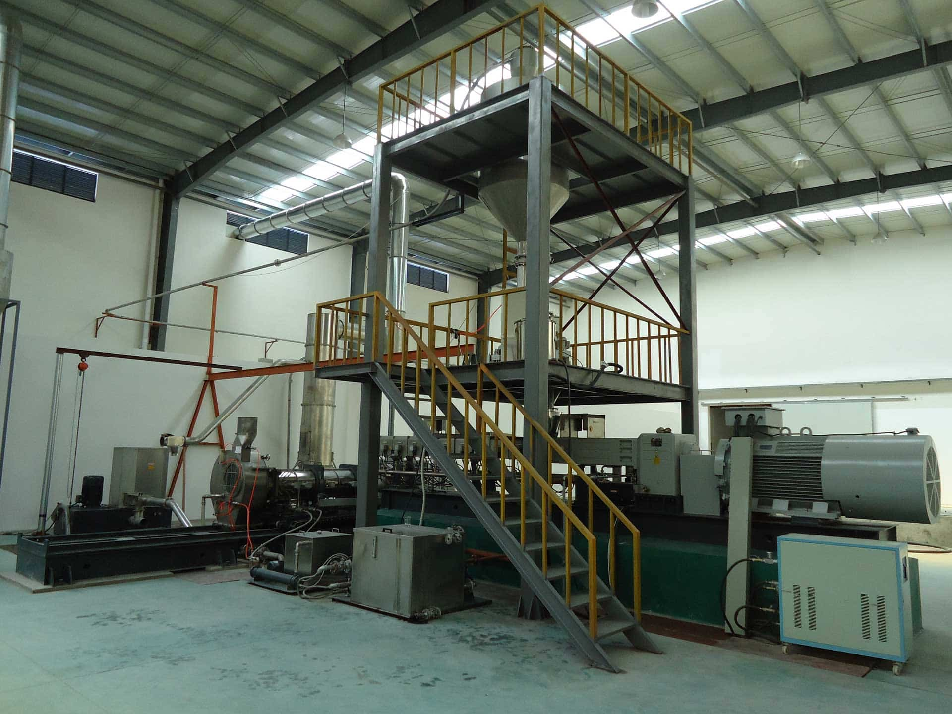 Silane cross-linking production line