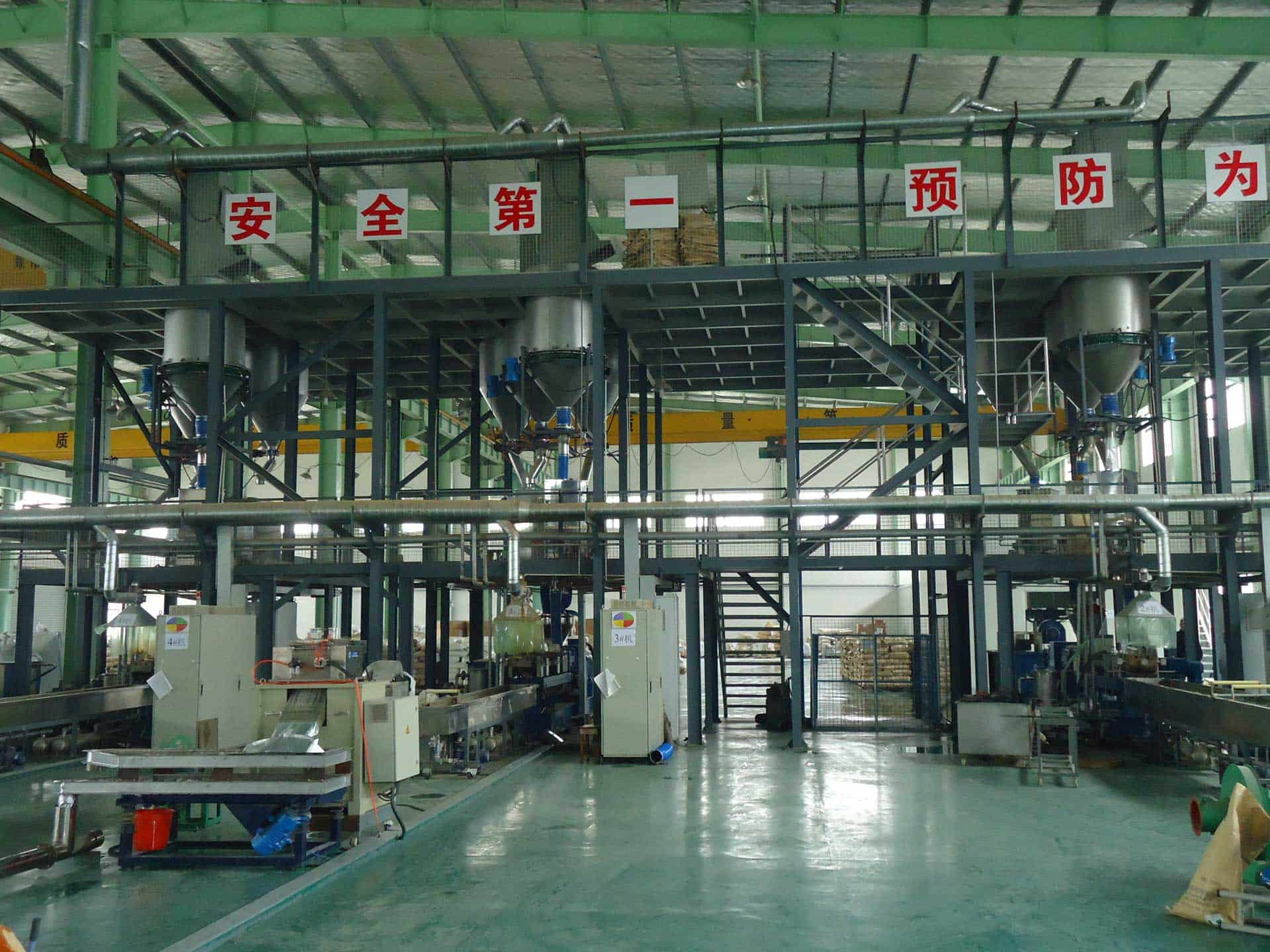 20,000-ton automotive engineering plastics production line